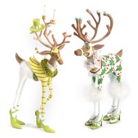 Patience Brewster Dash Away Prancer Reindeer Figure