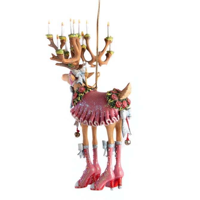 Patience Brewster Dash Away Donna Reindeer Ornament image number 3