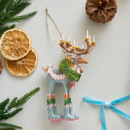 Patience Brewster Dash Away Dasher Reindeer Ornament
