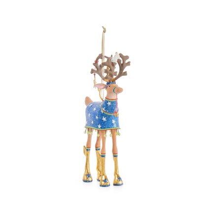 Patience Brewster Dash Away Comet Reindeer Ornament