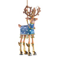 Patience Brewster Dash Away Reindeer Ornament