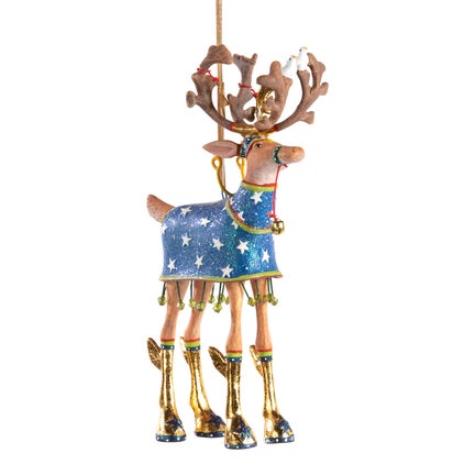 Patience Brewster Dash Away Comet Reindeer Ornament