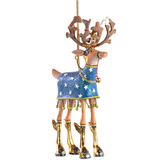 Patience Brewster Dash Away Reindeer Ornament image number 3