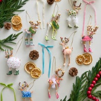 Patience Brewster Dash Away Cupid Reindeer Ornament
