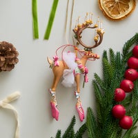 Patience Brewster Dash Away Dancer Reindeer Ornament