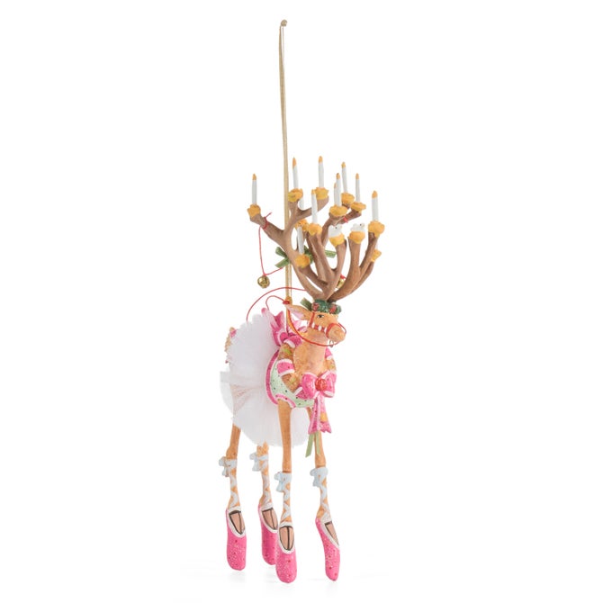 Patience Brewster Dash Away Dancer Reindeer Ornament image number 0