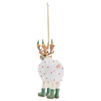 Patience Brewster Dash Away Blitzen Reindeer Ornament