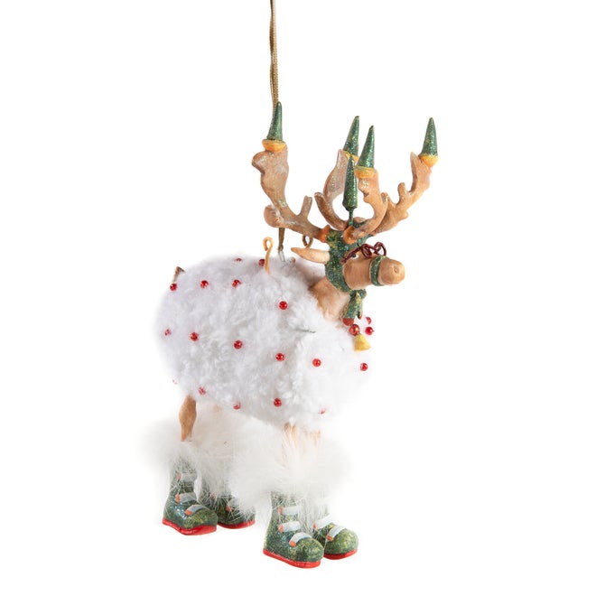 Patience Brewster Dash Away Blitzen Reindeer Ornament image number 0