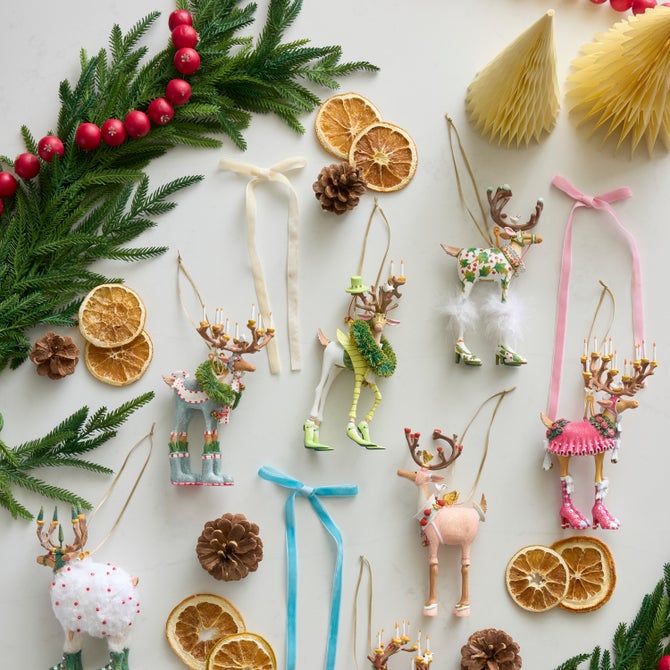 Patience Brewster Dash Away Reindeer Ornament image number 7