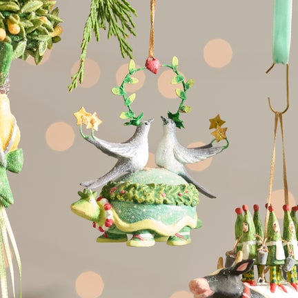 Patience Brewster 12 Days 2 Turtle Doves Ornament