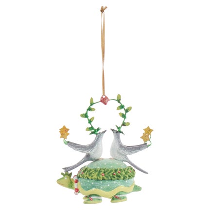 Patience Brewster 12 Days 2 Turtle Doves Ornament