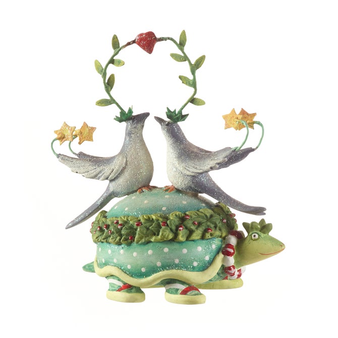 Patience Brewster 12 Days 2 Turtle Doves Ornament image number 0