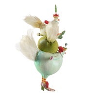 Patience Brewster 12 Days 3 French Hens Ornament