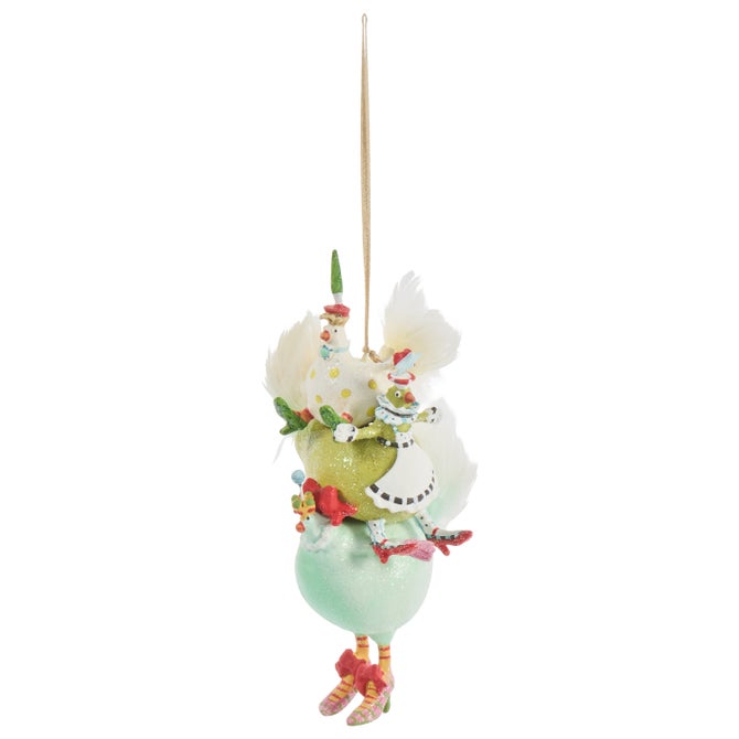 Patience Brewster 12 Days 3 French Hens Ornament image number 0