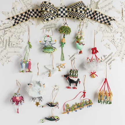 Patience Brewster 12 Days 4 Calling Birds Ornament
