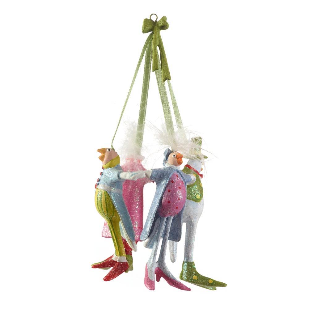 Patience Brewster 12 Days Ornament - 12 Days, 4 Calling Birds mackenzie-childs Panama imagen 1