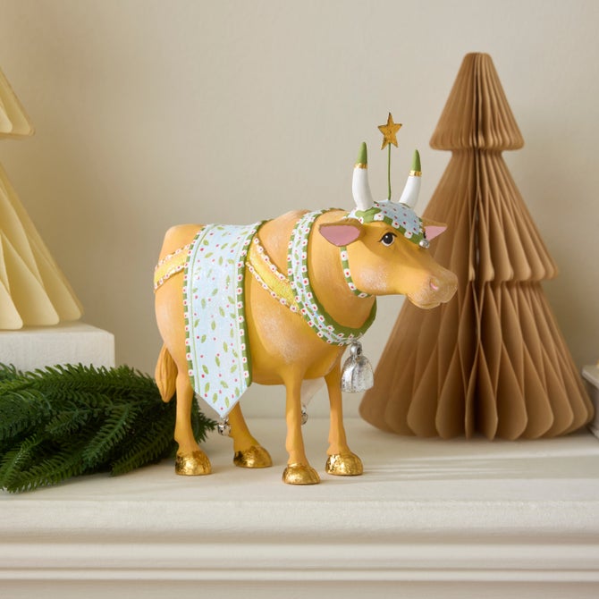 Patience Brewster Nativity Manger Cow Figure image number 1