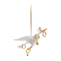 Patience Brewster 12 Days 5 Golden Rings Ornament