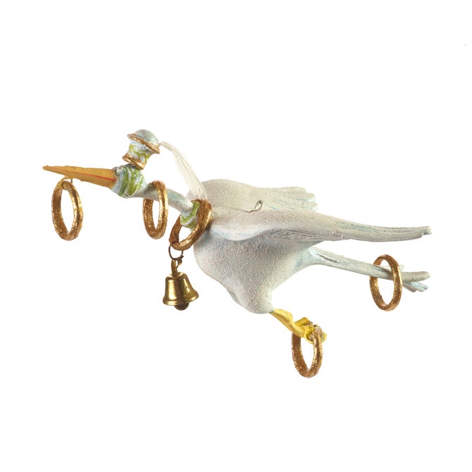 Patience Brewster 12 Days 5 Golden Rings Ornament image number 2