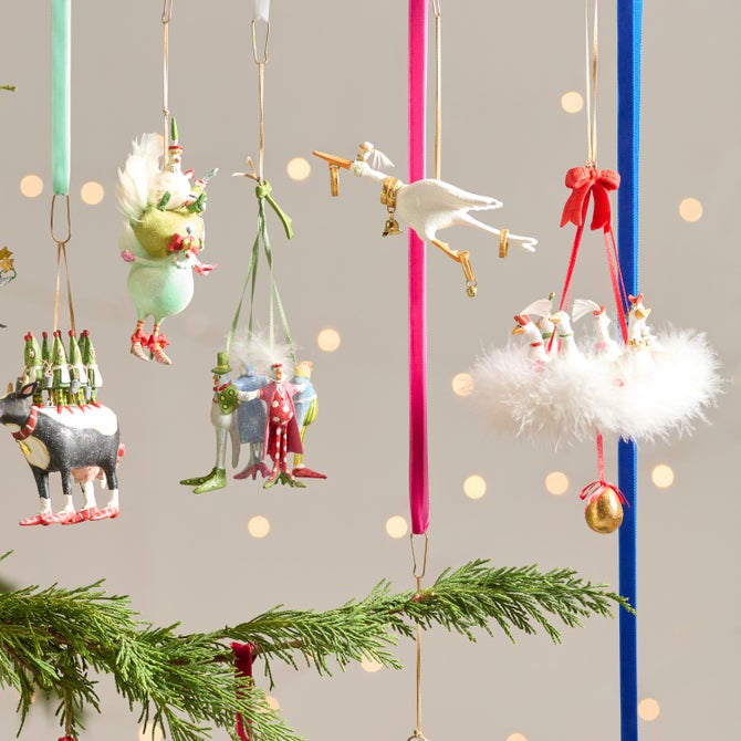 Patience Brewster 12 Days 6 Geese a-Laying Ornament image number 7