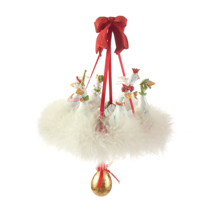 Patience Brewster 12 Days 6 Geese a-Laying Ornament image number 2