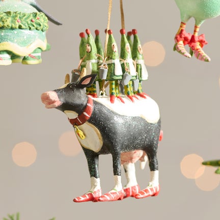 Patience Brewster 12 Days 8 Maids a-Milking Ornament