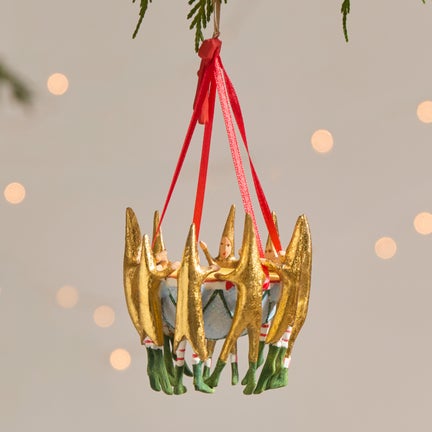 Patience Brewster 12 Days 9 Drummers Drumming Ornament