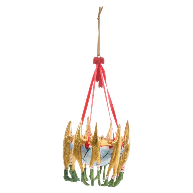 Patience Brewster 12 Days 9 Drummers Drumming Ornament image number 4