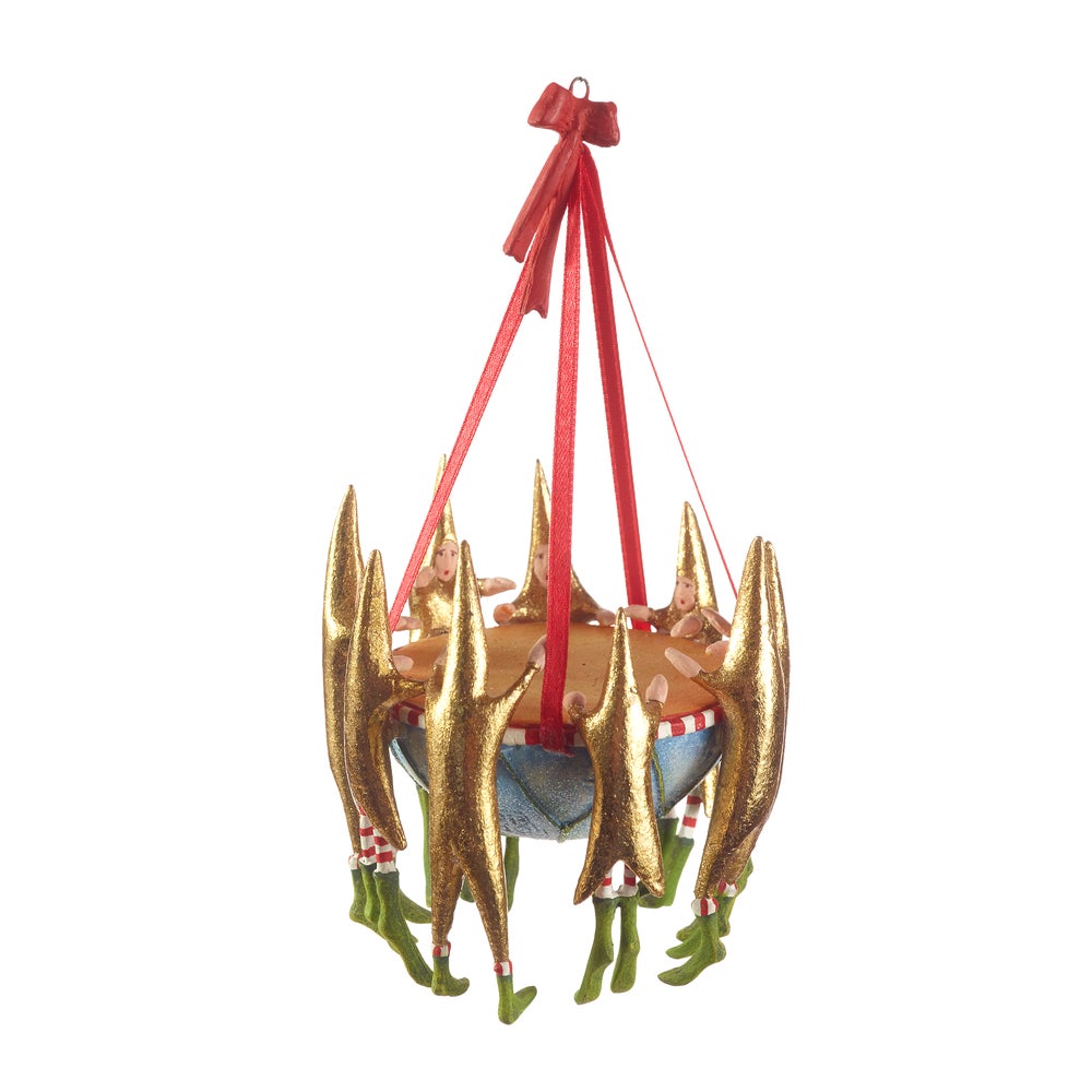 Patience Brewster 12 Days Ornament - 12 Days, 9 Drummers Drumming mackenzie-childs Panama imagen 1