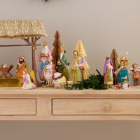 Patience Brewster Nativity Shepherd & Sheep Figures