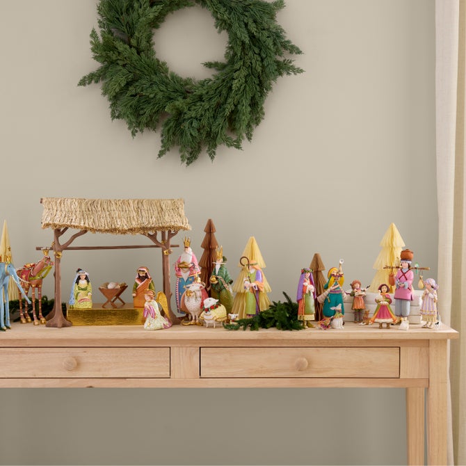 Patience Brewster Nativity Shepherd & Sheep Figures image number 8