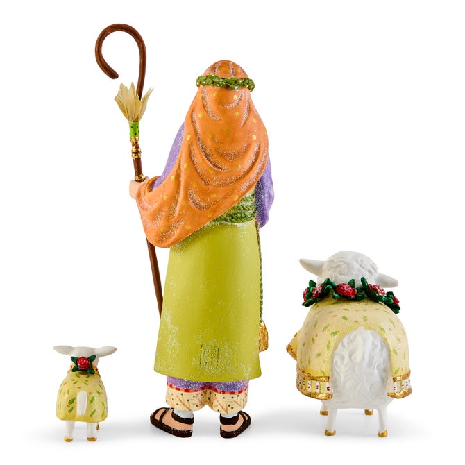 Patience Brewster Nativity Shepherd & Sheep Figures image number 11