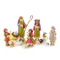 Patience Brewster Nativity Shepherd & Sheep Figures