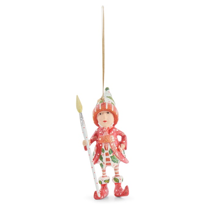Patience Brewster Dash Away Vixen's Elf Ornament image number 0
