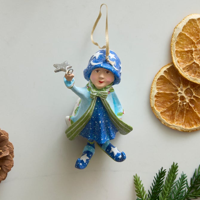 Patience Brewster Dash Away Comet's Elf Ornament image number 1