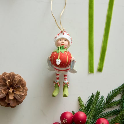 Patience Brewster Dash Away Prancer's Elf Ornament
