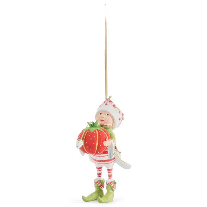 Patience Brewster Dash Away Prancer's Elf Ornament image number 7