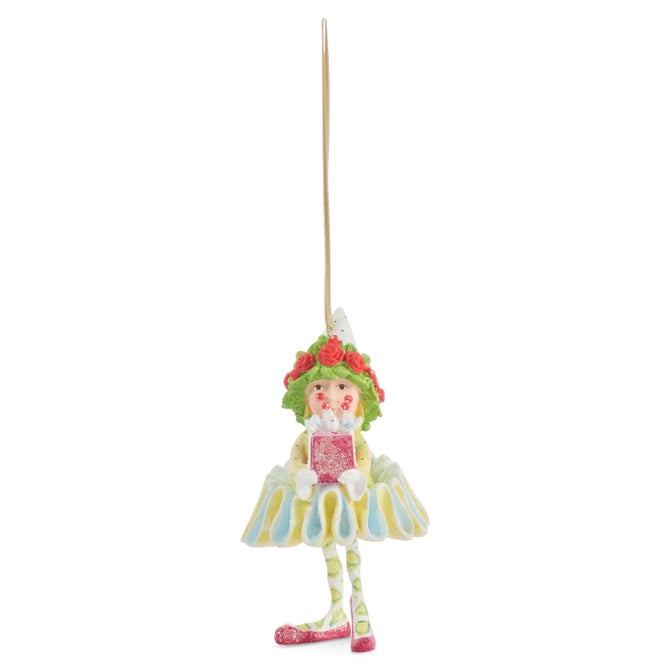 Patience Brewster Dash Away Dancer's Elf Ornament image number 0
