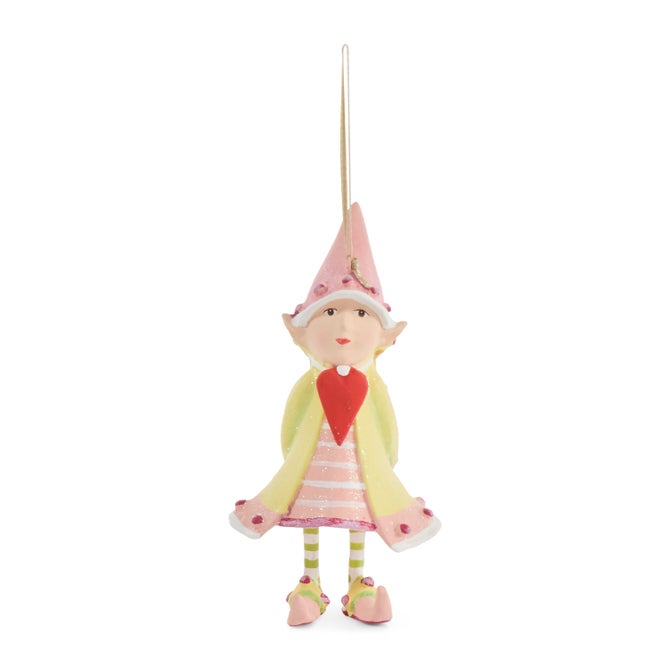 Patience Brewster Dash Away Cupid's Elf Ornament image number 0
