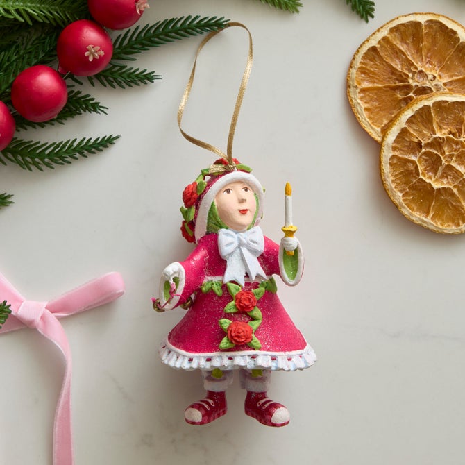 Patience Brewster Dash Away Donna's Elf Ornament image number 1