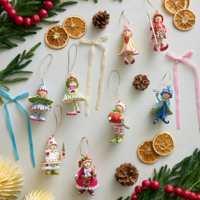 Patience Brewster Dash Away Donna's Elf Ornament image number 5