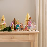 Patience Brewster Nativity Shepherdess with Dog Figures