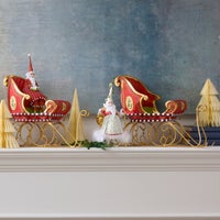 Patience Brewster Dash Away Candlelight Santa Figure