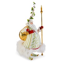 Patience Brewster Dash Away Candlelight Santa Figure