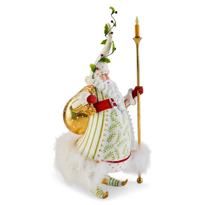 Patience Brewster Dash Away Candlelight Santa Figure image number 5