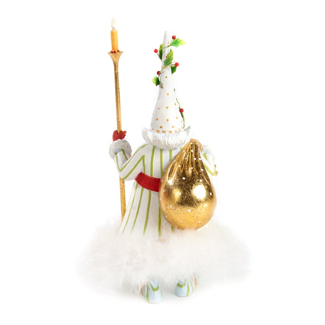 Patience Brewster Dash Away Candlelight Santa Figure image number 6