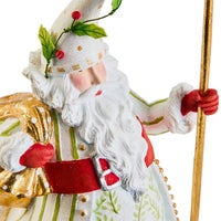Patience Brewster Dash Away Candlelight Santa Figure