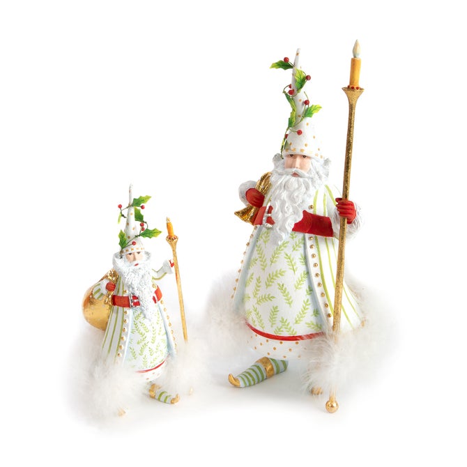 Patience Brewster Dash Away Candlelight Santa Figure image number 3