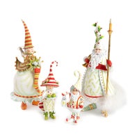 Patience Brewster Dash Away Candlelight Santa Figure