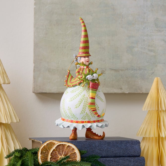 Patience Brewster Dash Away Mrs. Santa Figure image number 1